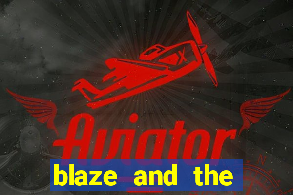 blaze and the monster machines logo font
